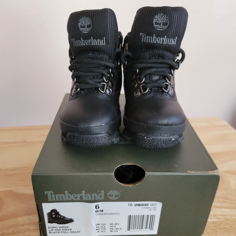 Timberland Euro Hiker Toddler Boots